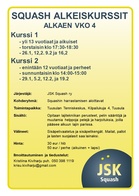 Alkeiskurssin esite