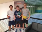 2. kaavion mitalisijat; Vasemmalta: 2. Sisu Rantamaula (HSK), 1. Huugo Koskivaara (ESRC), 3. Akseli Lakka (ESRC)